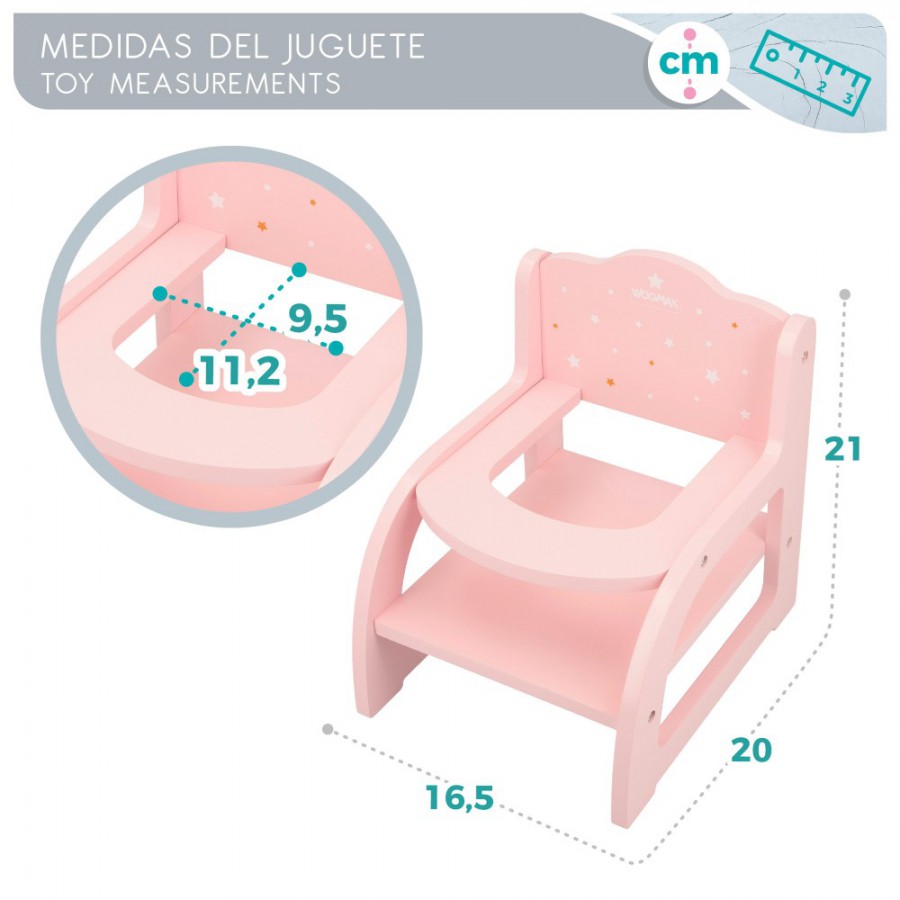 Cadeira para Bonecos