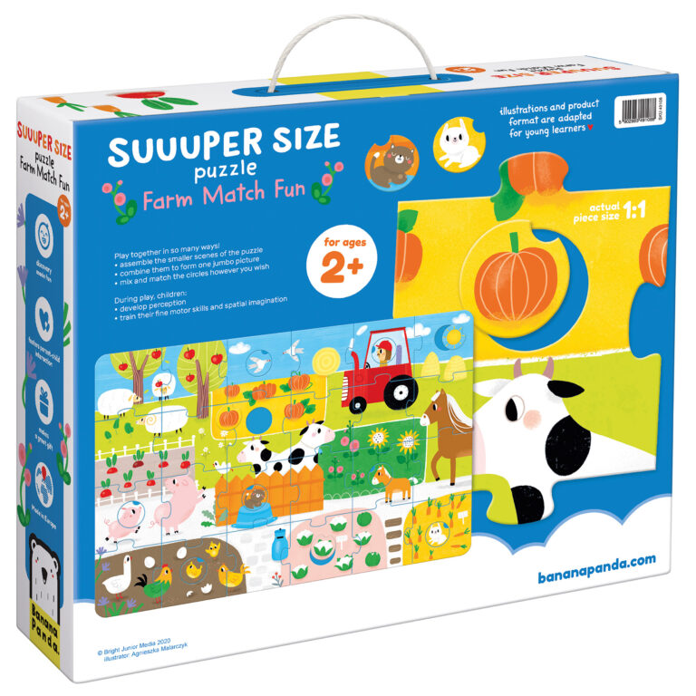 Puzzle Gigante A Quinta 2+ | Banana Panda