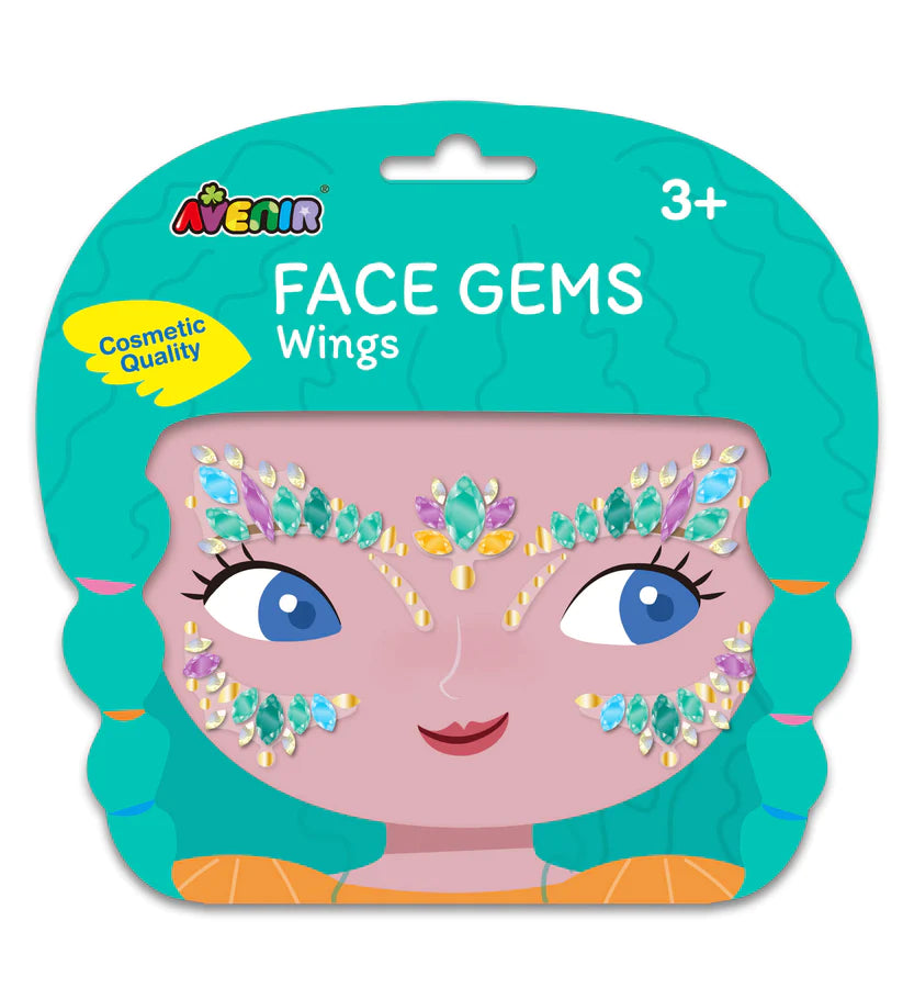 Brilhantes faciais - Asas