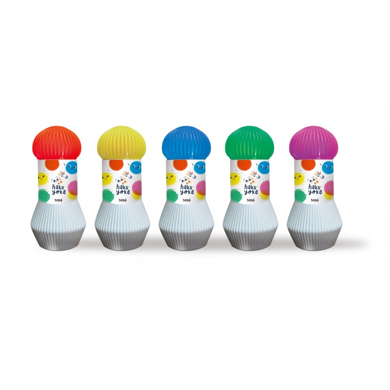 Marcadores Dot Markers 5 cores - Haku Yoka