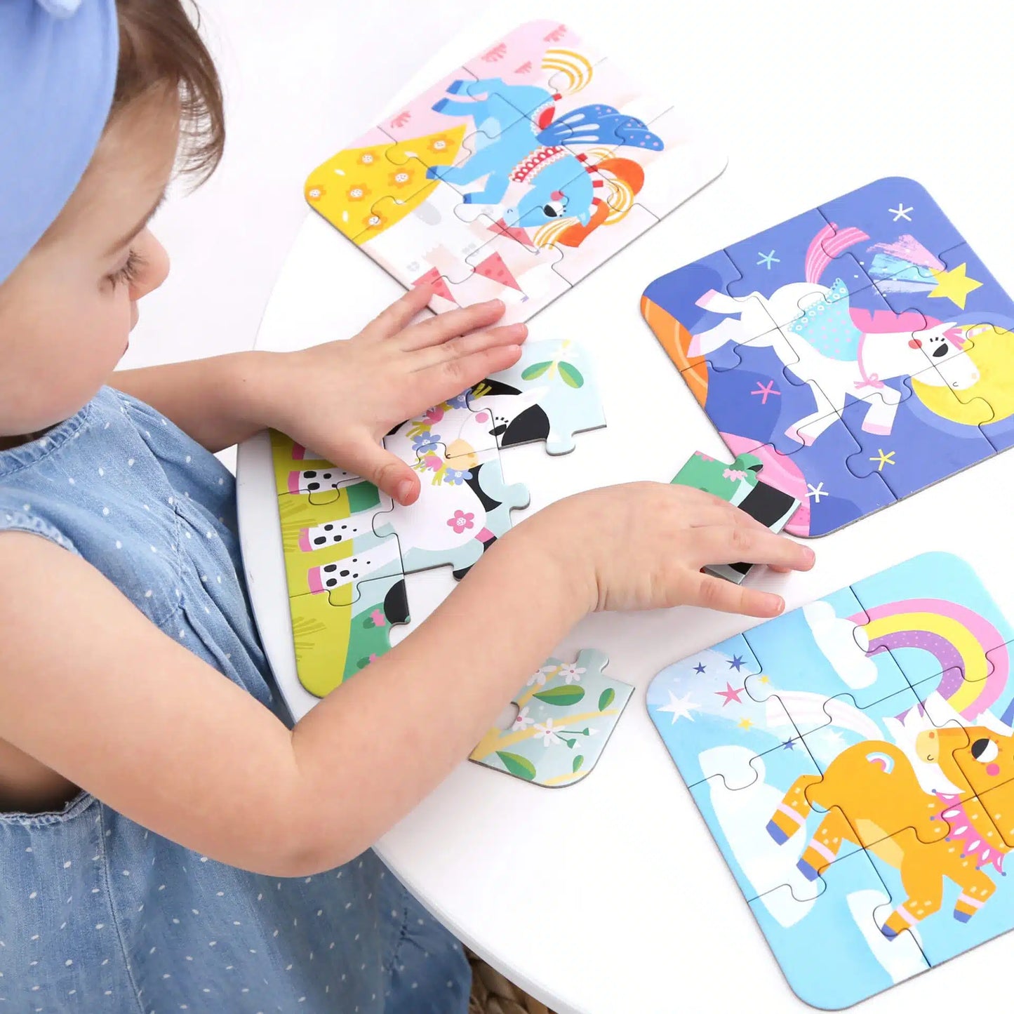 Puzzle Progressivo – Póneis +3A | Banana Panda