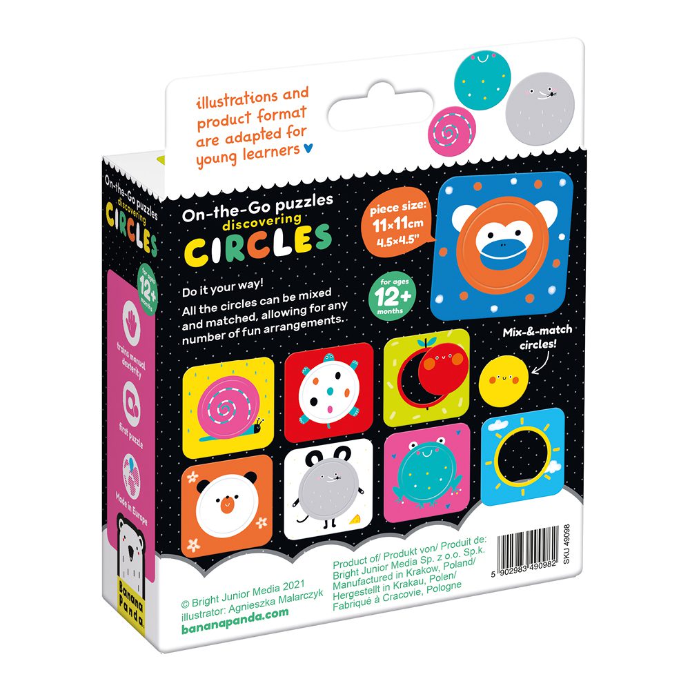 On-The-Go Puzzle Descobre Círculos | Banana Panda