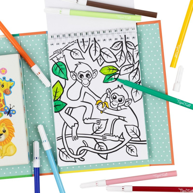 Conjunto de Colorir - Zoo