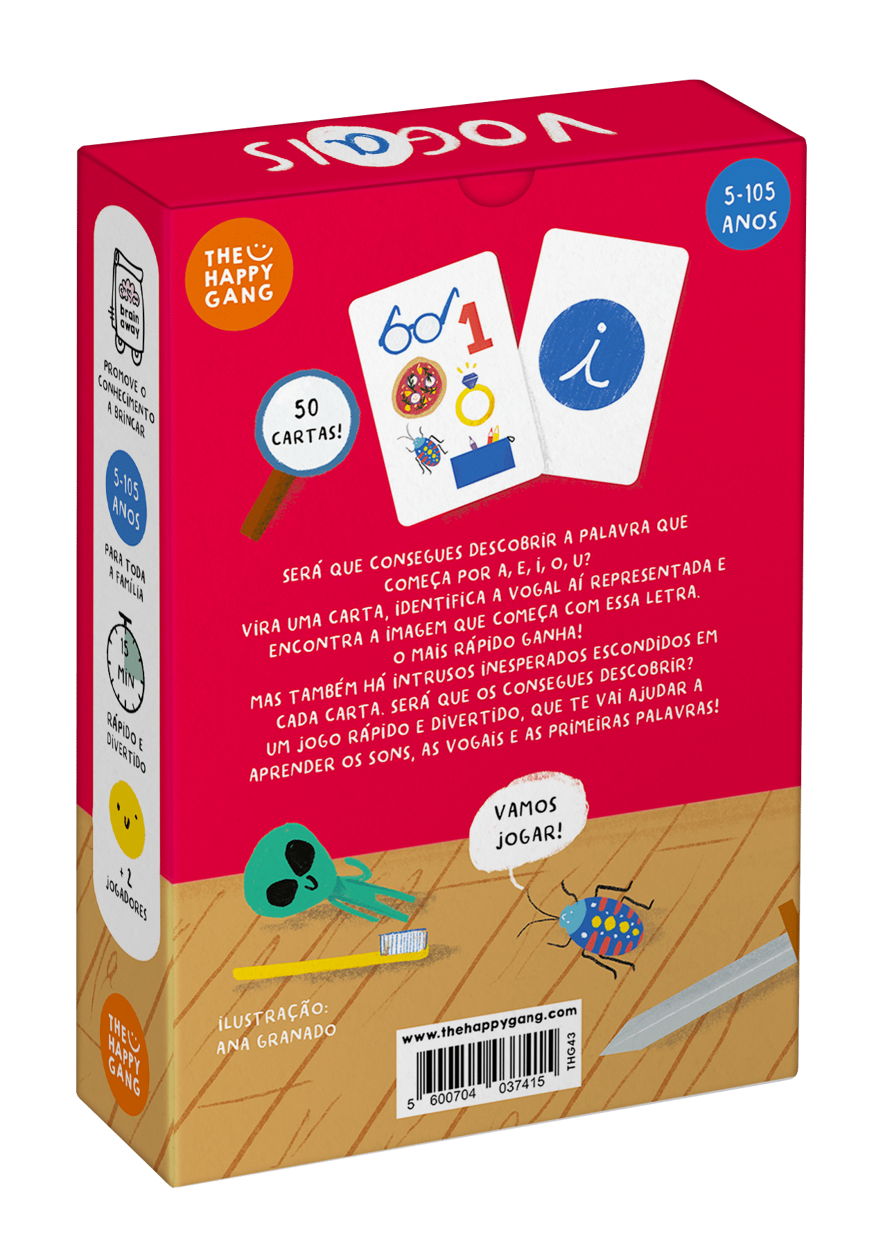 Procura e Encontra Vogais | The Happy Gang