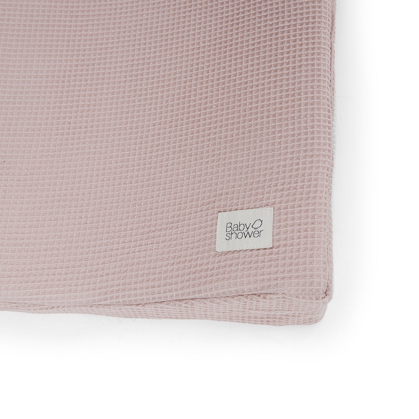 Cobertura de Trocador Waffle Rose