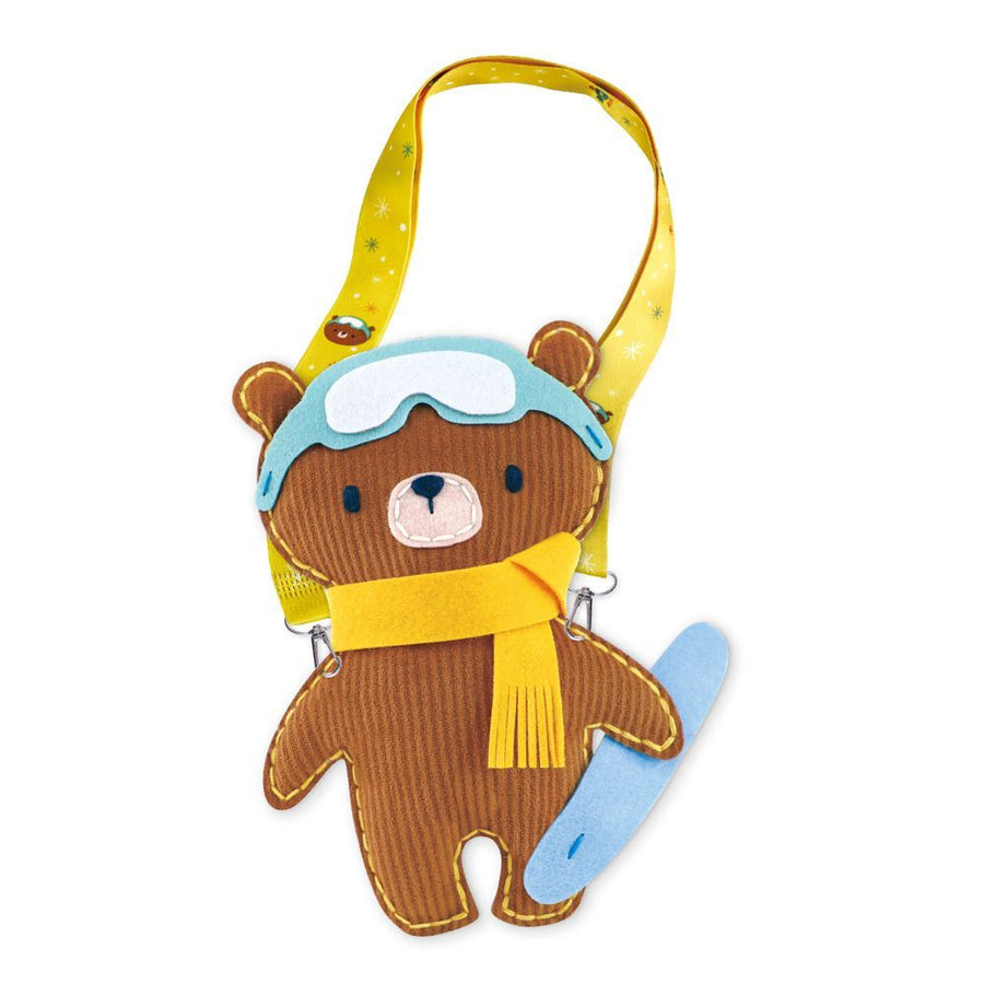 Costura o Teu Animal - Snowboarding Bear
