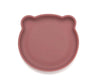Prato com Ventosa Bear Mahogany Rose | Petit Monkey