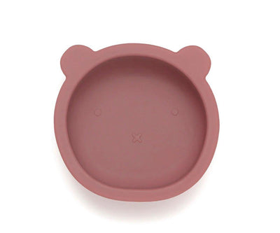 Taça com Ventosa Bear Mahogany Rose | Petit Monkey