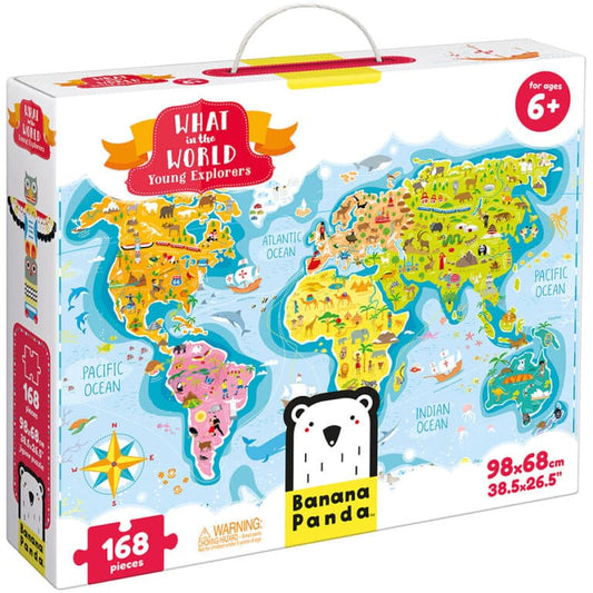 Puzzle What in the World - Young Explorers | Banana Panda