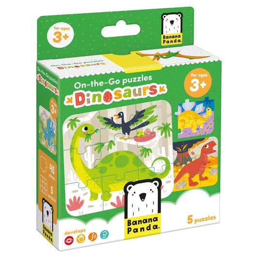 On-the-Go Puzzles Dinosaurs | Banana Panda