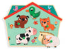 Puzzle sonoro em madeira – Animais da Quinta Ouaf Woof