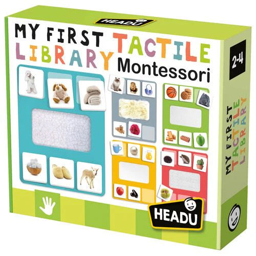 A Minha Primeira Biblioteca Tátil - Montessori - Headu