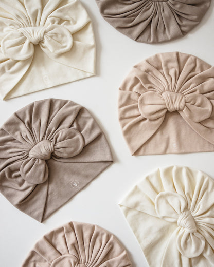 Turbante para criança - Hibbie Turban - Taupe