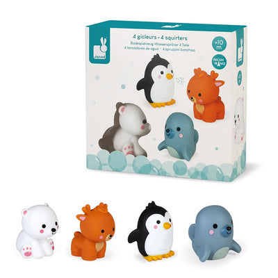 4 Esguichos de Água | Animais Polares - Janod