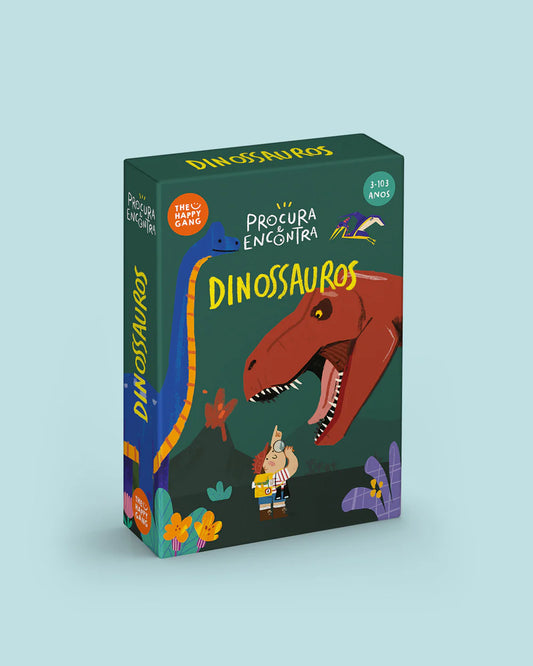 Procura e Encontra Dinossauros | The Happy Gang