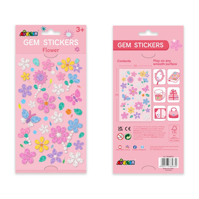 Gem Stickers | Flowers