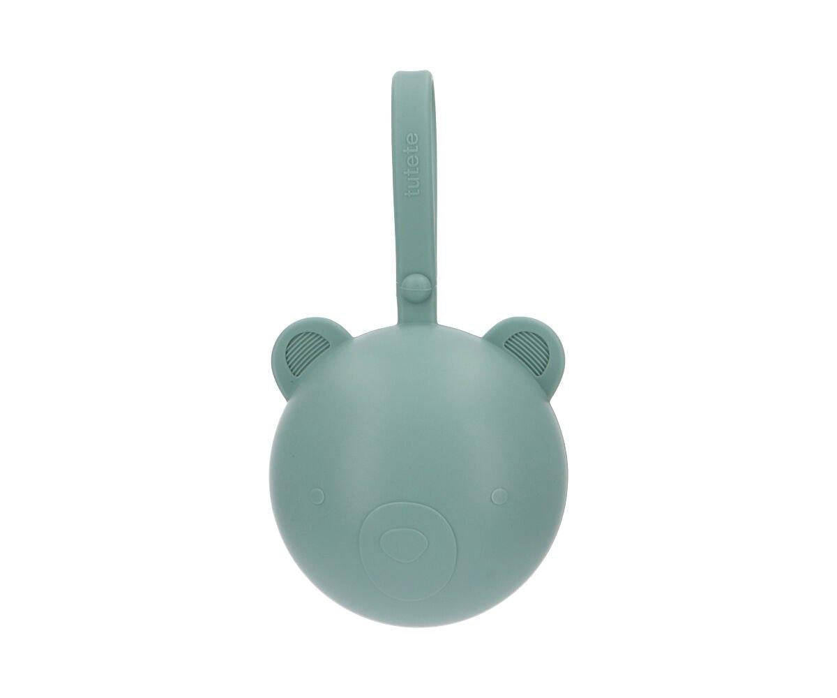 Porta Chupetas Silicone Light Sage