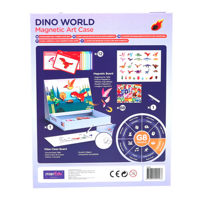 Caixa Magnética Mundo dos Dinossauros