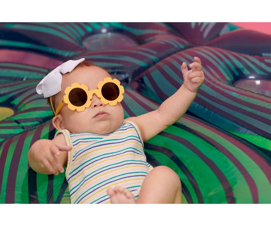 Óculos de sol flexíveis Babiators Sweet Sunflower (0-24 meses)