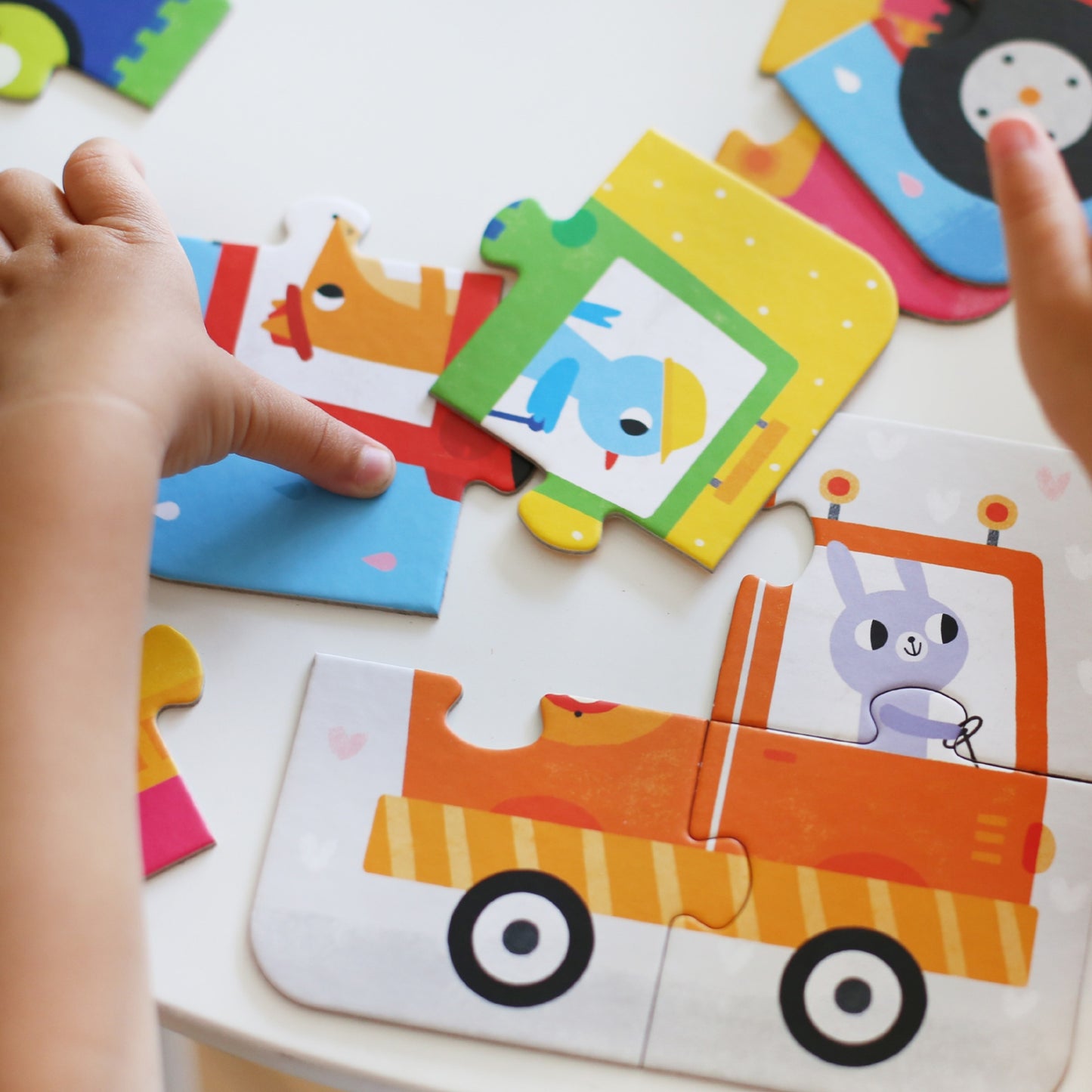 Puzzle Progressivo – Veículos +2A | Banana Panda