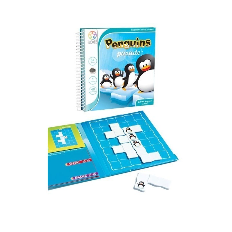 Jogo Magnético Penguins Parade - Smart Games