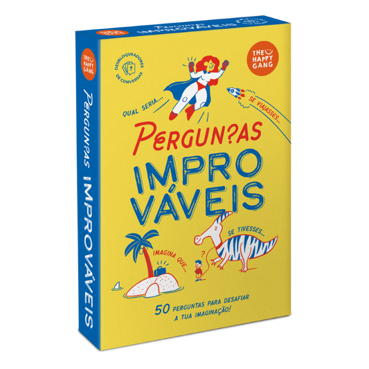 Cartas - Perguntas Improváveis | The Happy Gang