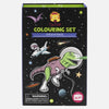 Conjunto de Colorir - Dinos in Space