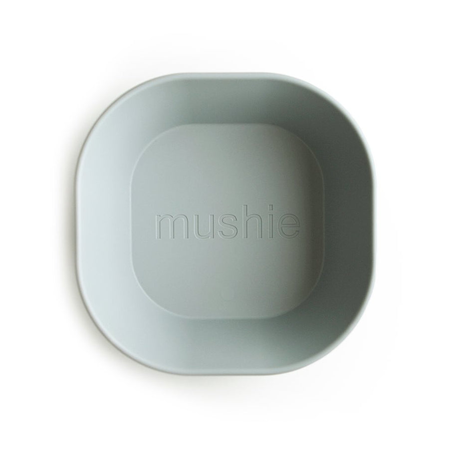 Conjunto 2 taças quadradas Mushie – Solid Sage