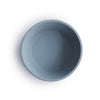 Taça Silicone Com Ventosa Mushie – Solid Powder Blue