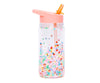 Garrafa Tritan com Palhinha Popsicles Coral