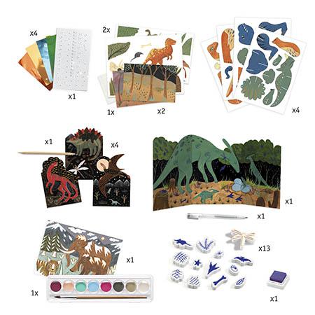 O Mundo dos Dinossauros - Kit Multi-Actividades
