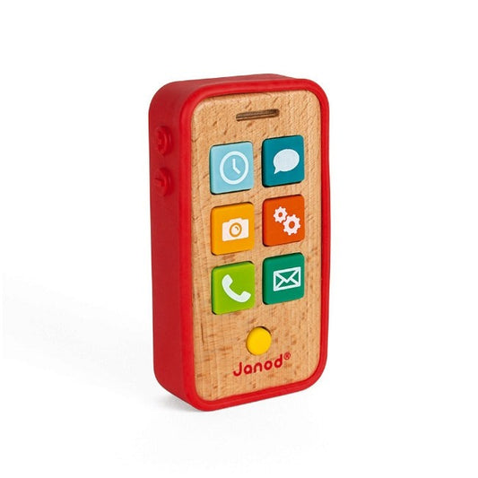 Telefone de Brincar Vermelho Janod